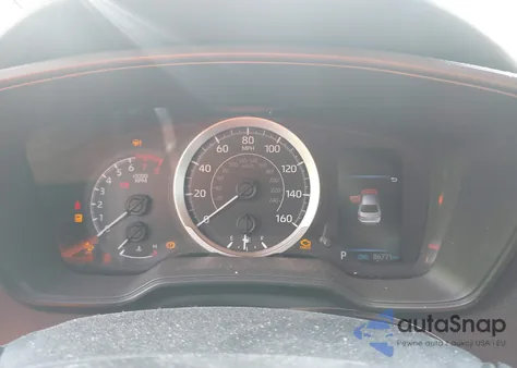 2020 Toyota Corolla Le z USA, uszkodzony, nr VIN JTDEPRAEXLJ031805